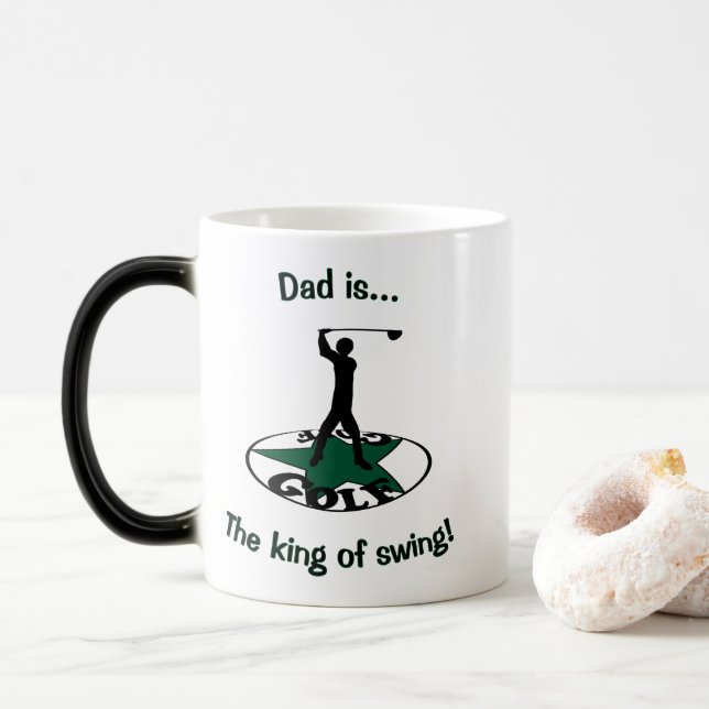 Taza Mágica Golf: un juego maravilloso (Con donut)