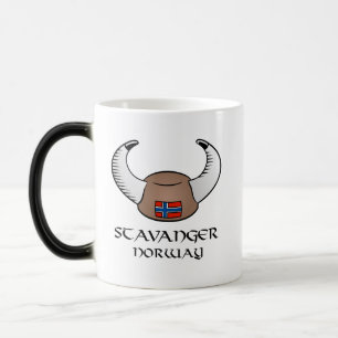 Taza Mágica Gorra de Stavanger Noruega Viking