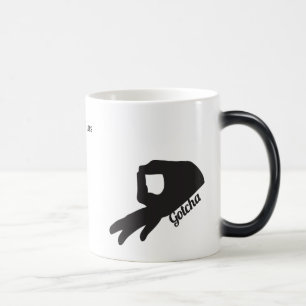 Taza Mágica Gotea Juego Morph Mug Custom Name Option