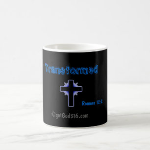 Taza Mágica gotGod316.com Romanos transformados 12:2