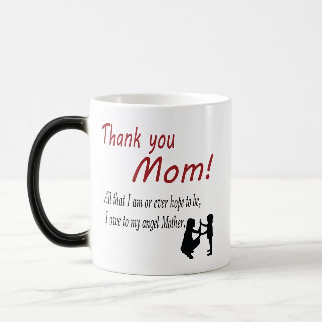 Taza Mágica gracias mamá (Izquierda)