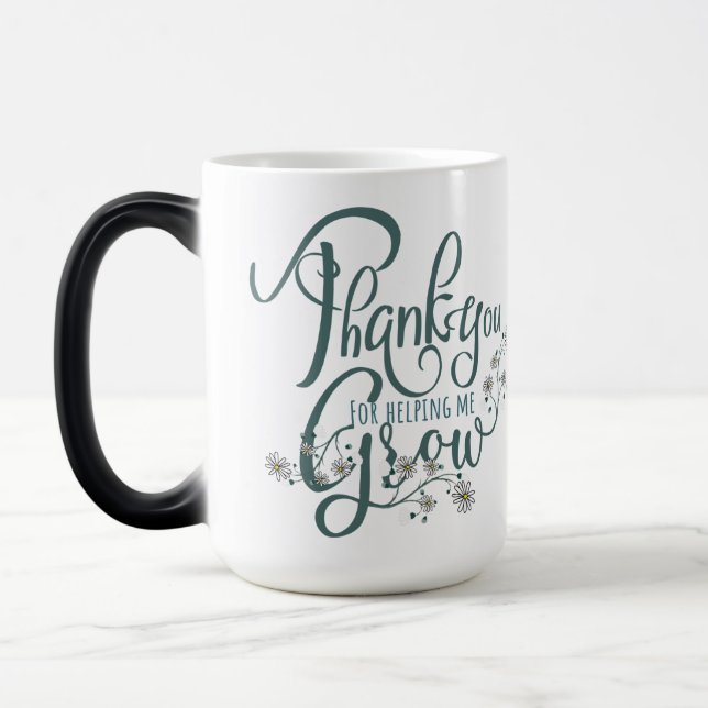 Taza Mágica gracias por ayudarme a crecer (Izquierda)