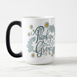 Taza Mágica Gracias por ayudarme a crecer