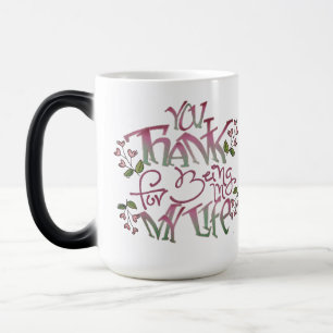 Taza Mágica Gracias por estar en mi vida