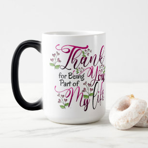 Taza Mágica Gracias por estar en mi vida