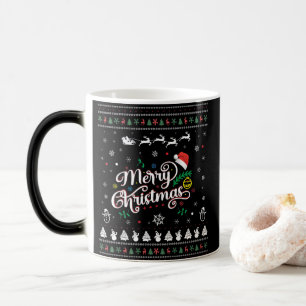 Taza Mágica Graciosa Feliz Navidad