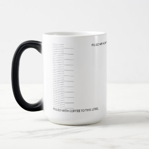 Taza Mágica Gracioso café Mug grande - Morphing
