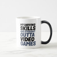 Gracioso Mug para juegos de Carreras Gamer y Geek