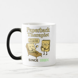 Taza Mágica Gracioso regalo de Lover Humor literario