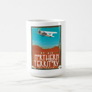 Taza Mágica Gran Canaria isla canaria, arte de cartel de viaje