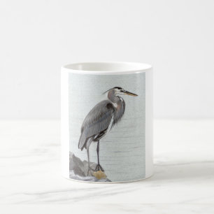 Taza Mágica Gran garza azul