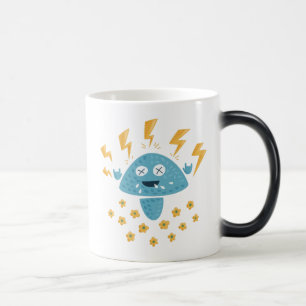 Taza Mágica Gran música Metalizado divertida Personalizado hon