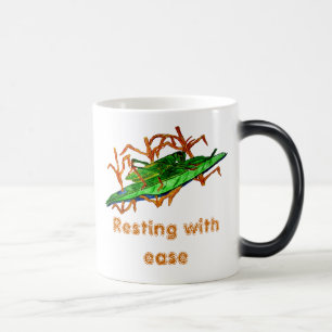 Taza Mágica Grasshopper en reposo