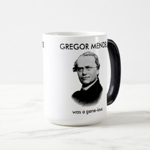 Taza Mágica Gregor Mendel fue un genio