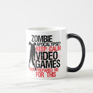 Taza Mágica Guarde la apocalipsis divertida tranquila del