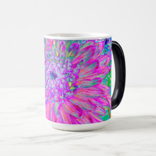 Taza Mágica Guay Blue y Purple Artsy Dahlia Bloom