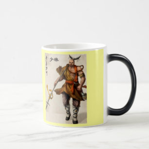 Taza Mágica guerrero del samurai
