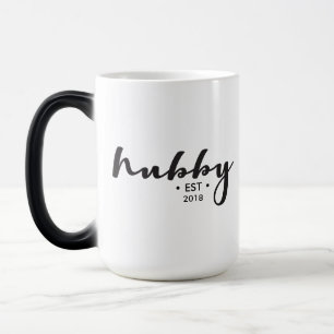 Taza Mágica Guión hubby personalizado del año establecido mode