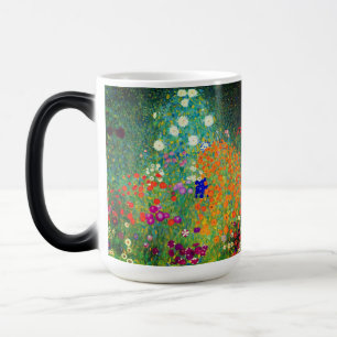 Taza Mágica Gustav Klimt Flower Garden