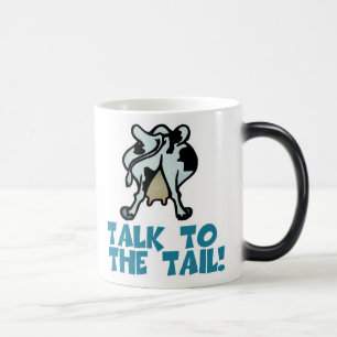 Taza Mágica Habla con la Vaca de la Cola
