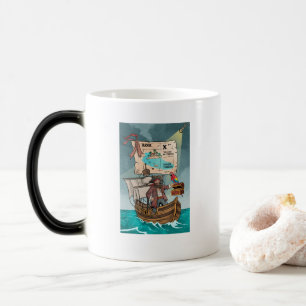 Taza Mágica Hablar como un Día del Pirata