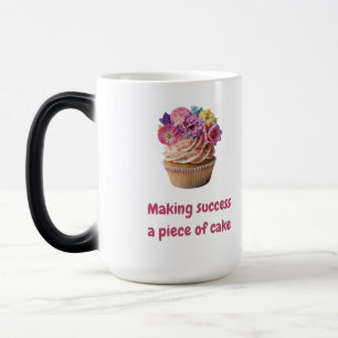 Taza Mágica Hacer del éxito un pedazo de pastel
