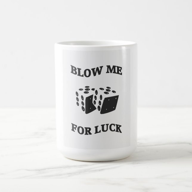 TAZA MÁGICA HACERME DAR SUERTE (Centro)