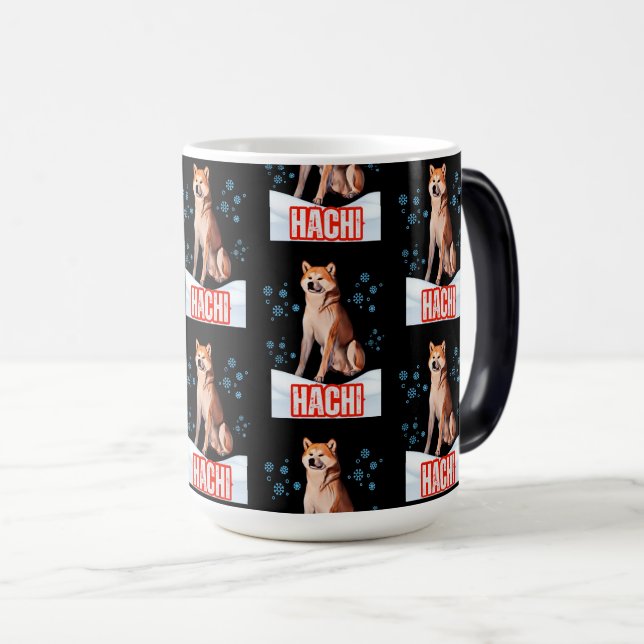 TAZA MÁGICA HACHIKO (Anverso derecho)