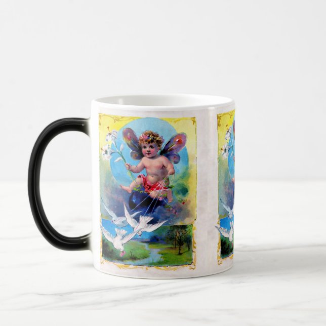Taza Mágica Hada de primavera de otoño (Izquierda)