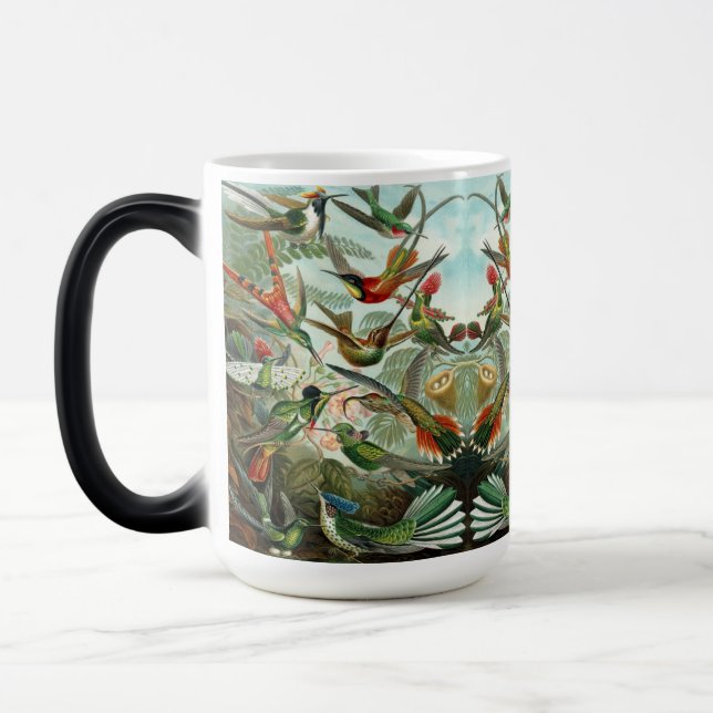 Taza Mágica Haeckel Hummingbirds mug (Izquierda)