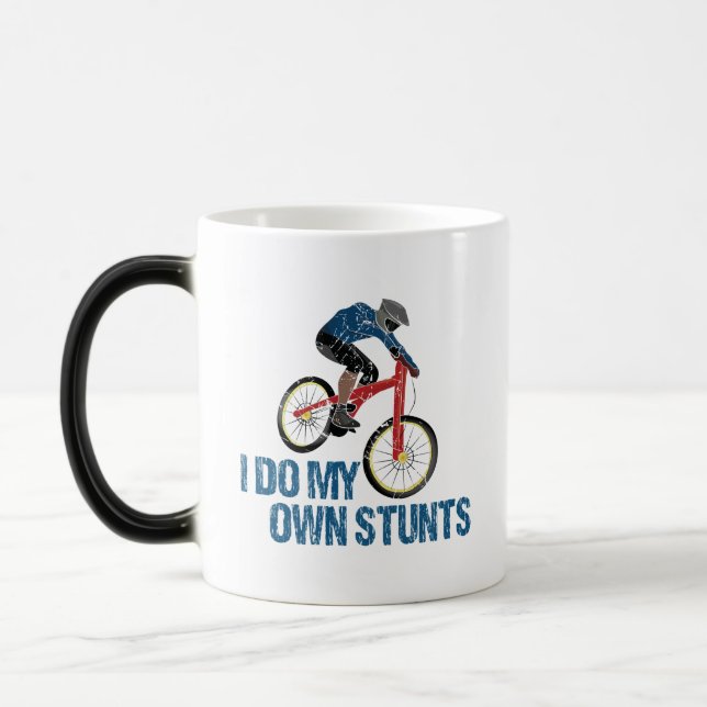 Taza Mágica Hago mi propia cosecha en bicicleta de montaña (Izquierda)