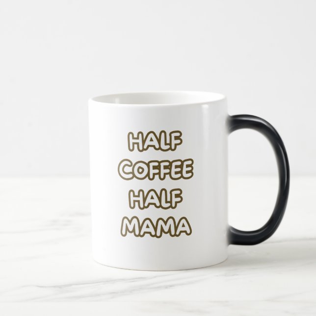 Taza Mágica half coffee half mama (Derecha)