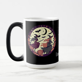 Taza Mágica Halloween con doble problema personalizado