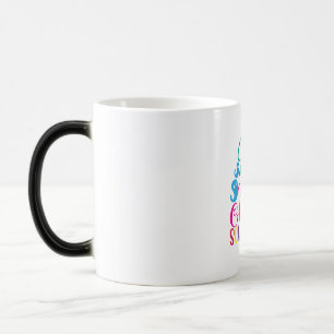 Taza Mágica Halloween Dice Boo Y Miedo Por El Cumpleaños