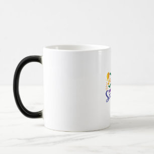Taza Mágica Halloween Dice Boos Y Miedo El Cumpleaños
