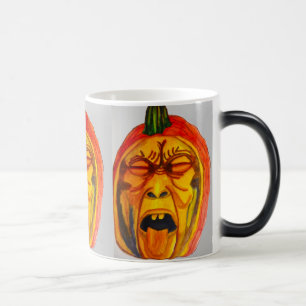 TAZA MÁGICA HALLOWEEN EERIE PUMPKIN FACE