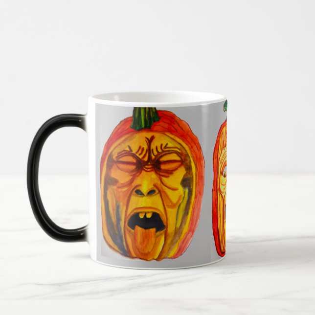 TAZA MÁGICA HALLOWEEN ERIE PUMPKIN FACES (Izquierda)
