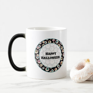 Taza Mágica Halloween Eyeballs