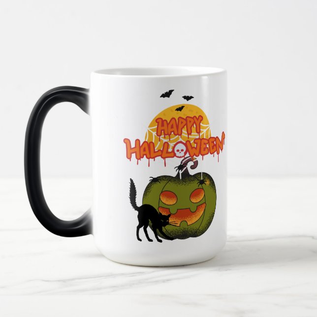 Taza Mágica Halloween Mug (Izquierda)