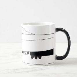 Taza Mágica Halloween Peeking Mummy