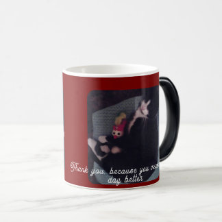 Taza Mágica Happy Meow Day ,Cat Lovers