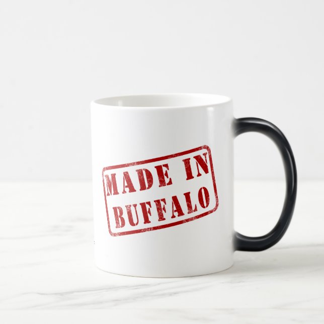 Taza Mágica Hecho en búfalo (Derecha)