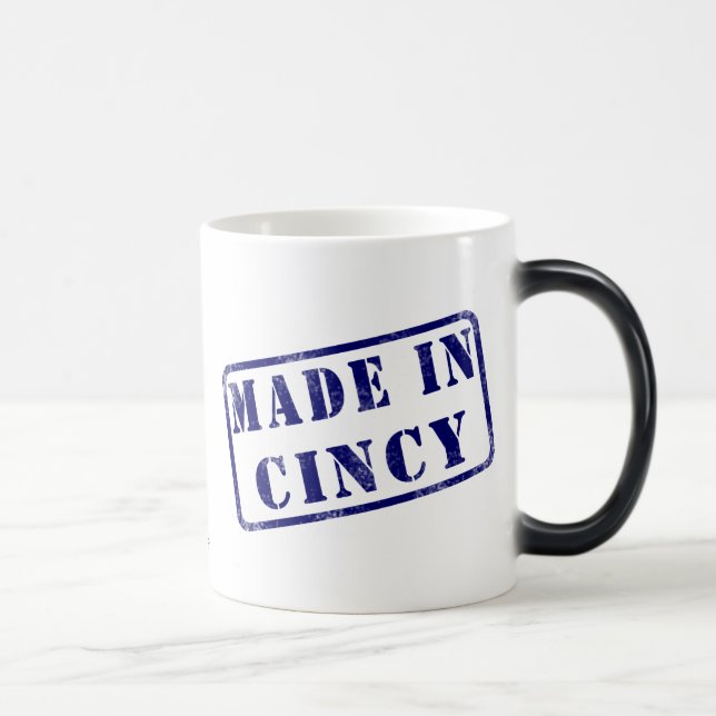 Taza Mágica Hecho en Cincy (Derecha)