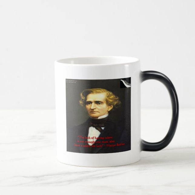 Taza Mágica Hector Berliot Suerte De Talentos Citas Regalos Y  (Derecha)