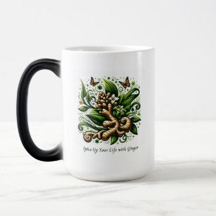Taza Mágica Herbal "Spices Tu Vida Con Ginger"