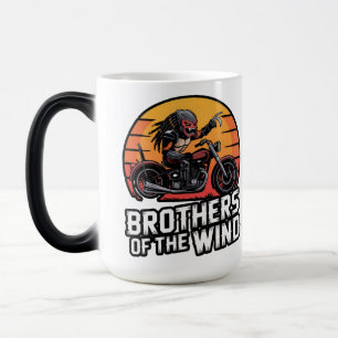 Taza Mágica Hermanos de la banda de motocicletas eólicas