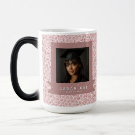Taza Mágica Hermosa Fiesta de Graduación con Impresión de Hexá