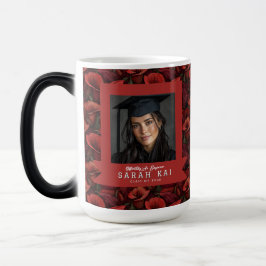 Taza Mágica Hermosas flores de calas regalo para graduado