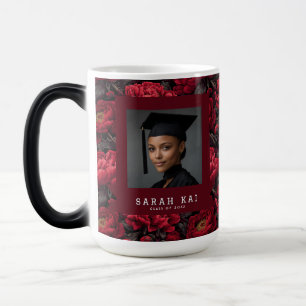 Taza Mágica Hermosas Peonías Flor Inicio