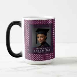 Taza Mágica Hermoso cuadrado impresión graduado de doctorado